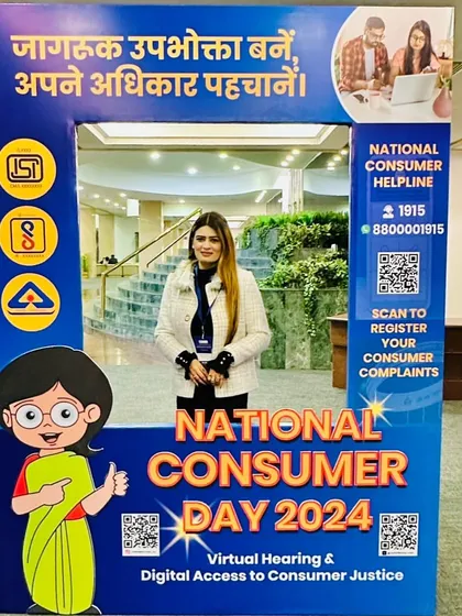 Attending National Consumer Day 2024 at Vigyan Bhavan. I am passionate about consumer protection law and helping individuals stand up against unfair trade practices. Knowing your rights as a consumer is the first step toward justice.