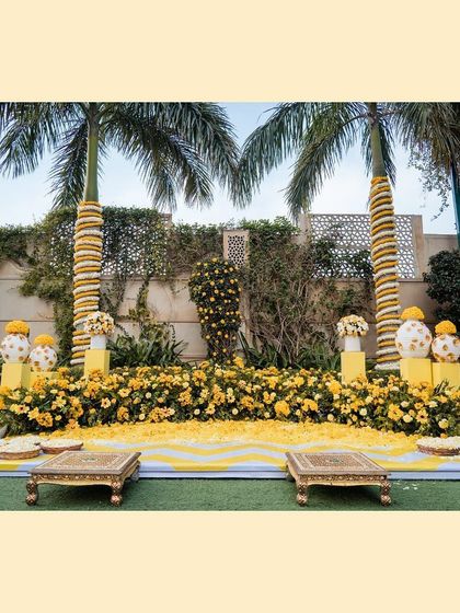 Decor by Aditya - Event Design & Decoration Vibrant Haldi & Mehendi Ceremonies photo 75