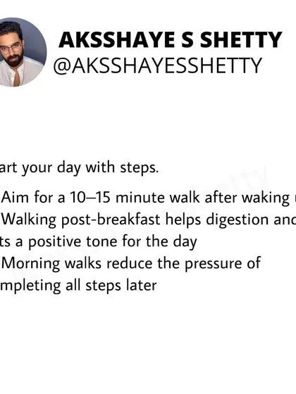 Hitting your daily step goal is a powerful tool for fat loss. I share effortless ways to increase your step count, like walking during phone calls, taking the stairs, and starting your day with a short walk.