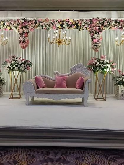 Elegant Wedding & Reception Stages photo 10