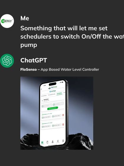 Our system is designed to work with your life. If you have a fixed municipal water supply schedule, you can use the app to set timers to switch the water pump on and off automatically, making sure you never miss a filling cycle.
