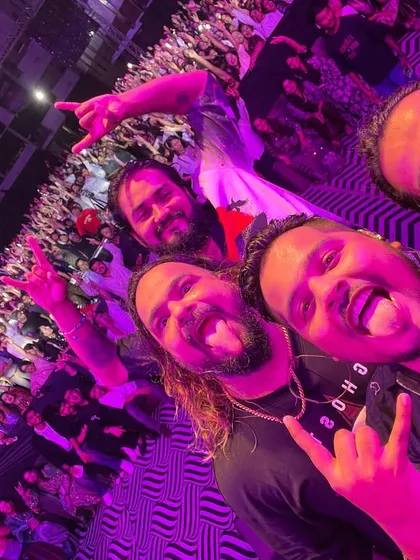 The best view in the house. This is our Band Fam, and you're all a part of it. We feed off your energy, and this picture says it all.