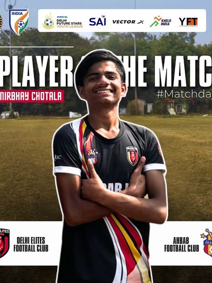 Nirbhay Chotala's top-class performance on Matchday 3 earned him the Player of the Match award.