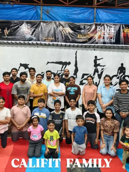 Welcome to the CALIFIT FAMILY. We are a community of all ages, from kids to adults, who train together, support each other, and grow stronger every day. There are no egos here, just pure passion and hard work.