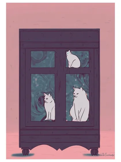 This version has a more muted, vintage feel with a dark cupboard and soft pink background. I'm not always satisfied with the result, but I believe in the process of taking small steps.