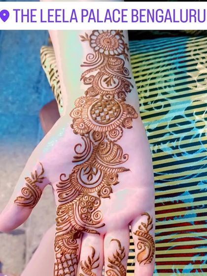 Hussaina Mehendi Artist - Party & Festive Mehendi Modern Arabic & Indo-Arabic Styles photo 7