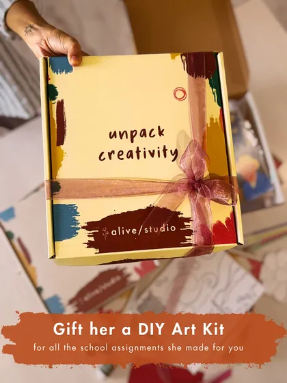 Unpack creativity with a gift that keeps on giving. Our beautifully boxed DIY art kits are a thoughtful and unique present for birthdays, Rakhi, or any occasion that calls for a splash of color and fun.