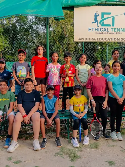 Atharva Jain from our Janakpuri centre winning his first U8 title, proving our commitment to excellence across all our locations.