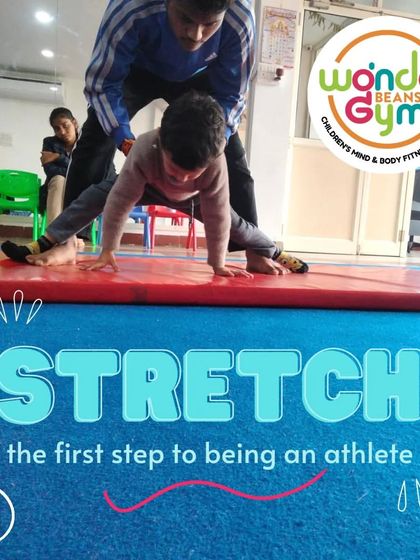Stretching is the first step to becoming an athlete. It improves flexibility and range of motion, which enhances performance in physical activities and decreases the risk of injury.