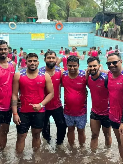 Our senior members and coaches enjoying the annual trip together.
