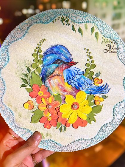 Jashn-e-Kala by Sakshi - Custom Russian Sculpture Decor Wall Art: Birds, Blooms & Whimsy photo 49