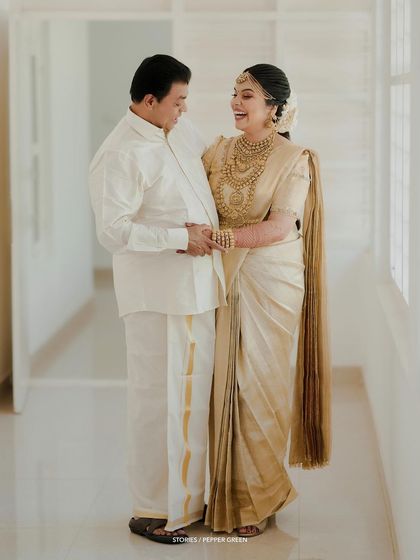 A heartwarming moment between the bride, Chaithanya, and her father. Capturing these precious family connections is a vital part of my storytelling approach.