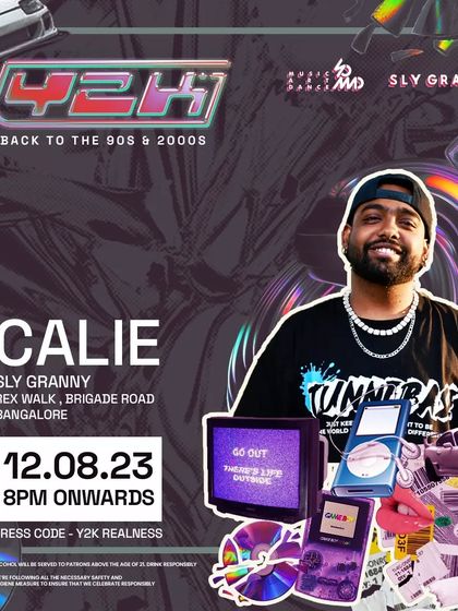 My personal feature on the Y2K party poster. Ready to bring back the sounds of the 2000s.