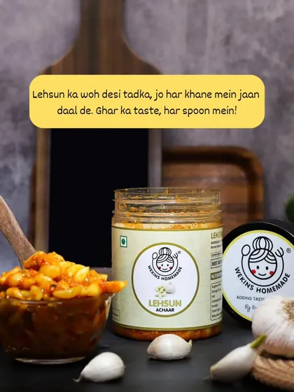 This is the lehsun ka desi tadka that brings life to every meal. You get the authentic taste of home in every single spoon.