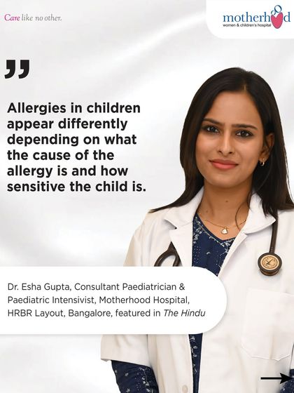 As our paediatrician Dr. Esha Gupta explains, allergies in children can appear in many different ways, from skin rashes to digestive issues. Identifying the cause is the first step toward effective management and helping your child live a full, active life.