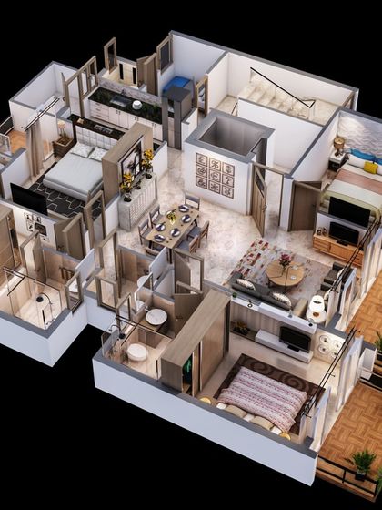3D Floor Plan Renderings photo 5