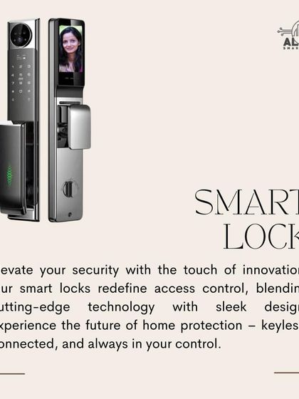 We designed our smart locks to blend cutting edge technology with a sleek, modern aesthetic. This model redefines access control, offering keyless, connected protection that is always in your control.