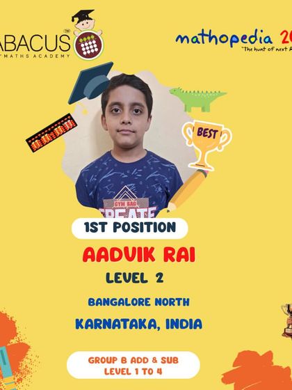 Abacus D Maths Academy - Educational Franchise & Teacher Training Mathopedia: Our Annual Competitions photo 27