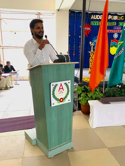 It was an honor to be invited as the chief guest at Auden Public School. My mission extends beyond the gym; it's about inspiring the next generation to build discipline and chase their own victories.