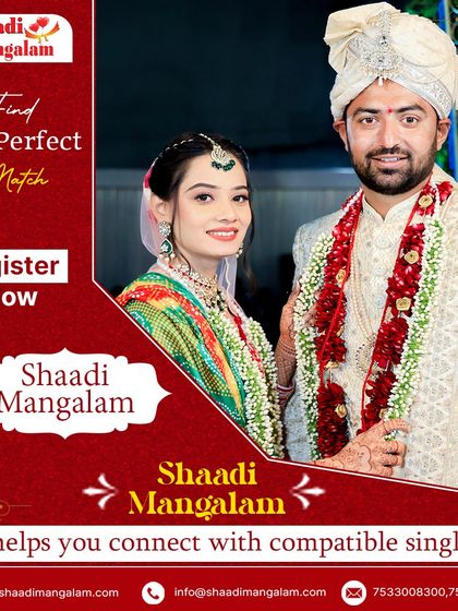 We help you connect with compatible singles. Find your perfect match by registering with us and exploring profiles of people who are also looking for a life partner.