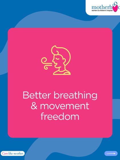 The buoyancy of the water allows for greater freedom of movement during labor. Changing positions easily can help manage discomfort, find what feels best for your body, and actively participate in your birthing process.