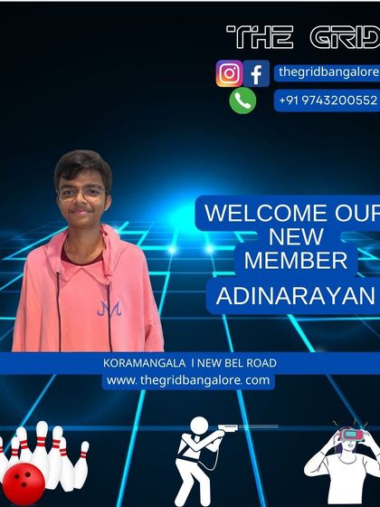 Welcome, Adinarayan. Get ready for some epic gaming sessions.