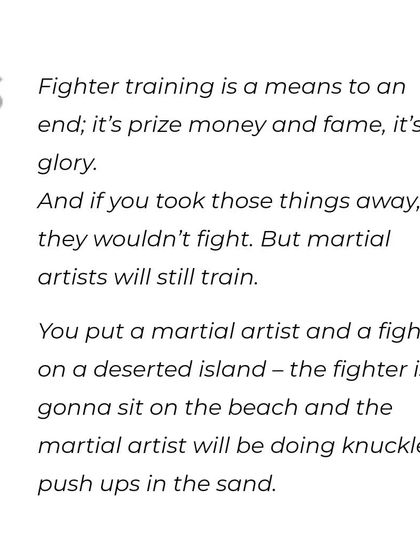 The Martial Artist's Mindset: Real Talk photo 27
