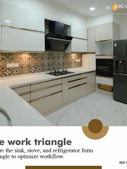 HCD Dream Interior Solutions - Residential Interior Design Modern Modular Kitchens photo 10