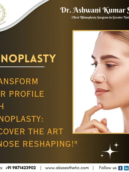 I view nose reshaping as an art form. It requires a deep understanding of facial anatomy to transform a patient's profile while maintaining a natural look.