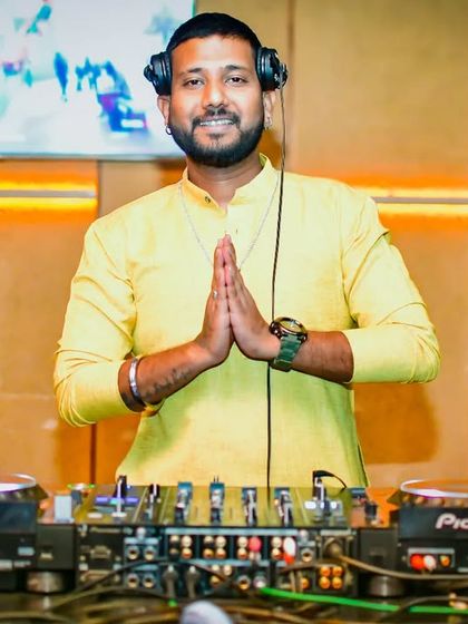 A moment of peace and gratitude with a traditional namaste. Har Har Mahadev.