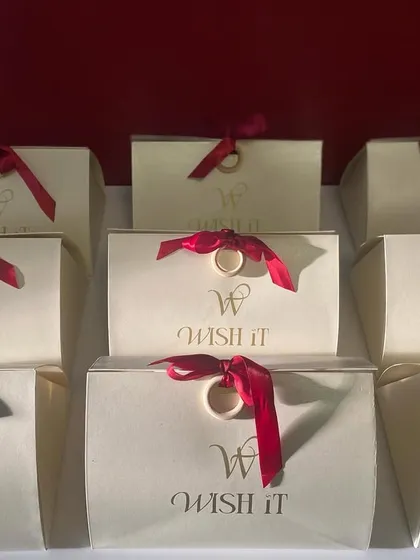 Another view of the Wishlet Kits, showcasing their clean lines and elegant design. They are a simple yet sophisticated way to show you care.