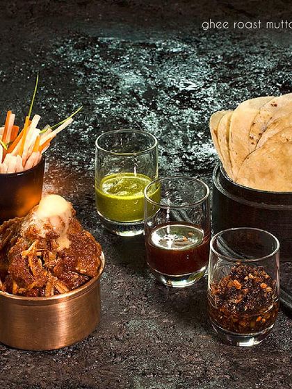 Only four days left of our residency at Anantara Siam Bangkok. A look at the ghee roast mutton boti from our exclusive tasting menu.