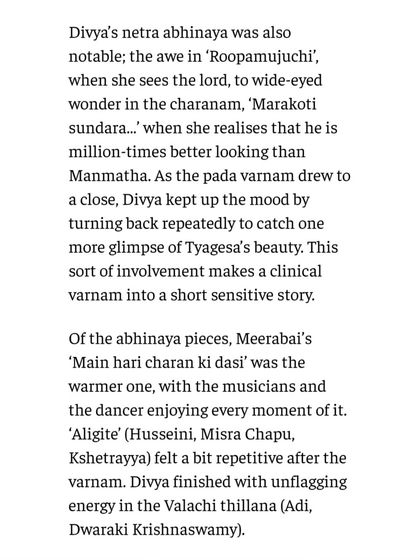 Divya Hoskere - Bharatanatyam Dance Performances On Stage & In The Press photo 6