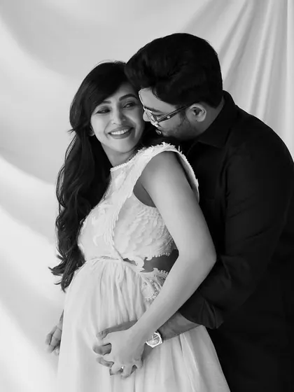 The journey of waiting for you. A maternity session is about capturing the quiet love and beautiful anticipation between two people before they become three.