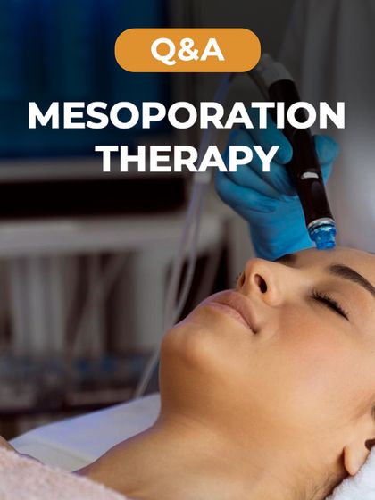 Have questions about Mesoporation Therapy? This non-invasive treatment enhances your skin's absorption of nourishing serums, addressing concerns like fine lines and dullness for improved skin health and radiance.