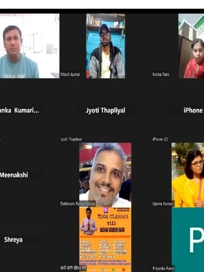 A screenshot from one of our free online medical yoga workshops. I am committed to making this knowledge accessible to yoga teachers everywhere, regardless of their location.