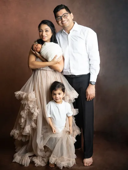 A perfect family portrait is a beautiful blend of love and happy chaos. I specialize in capturing the connection between everyone, from the newest newborn to the energetic older sibling, creating a timeless memory for your whole family.