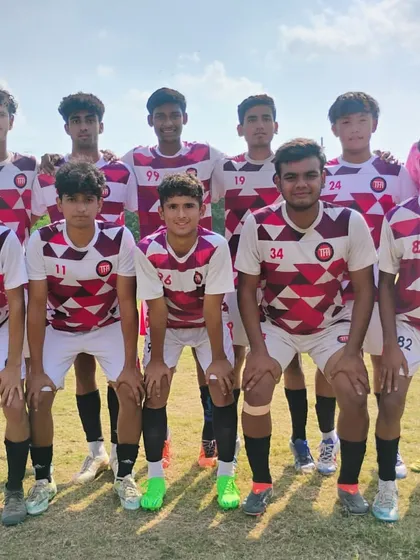 The U-19 team lineup for their match against Marina United FA.