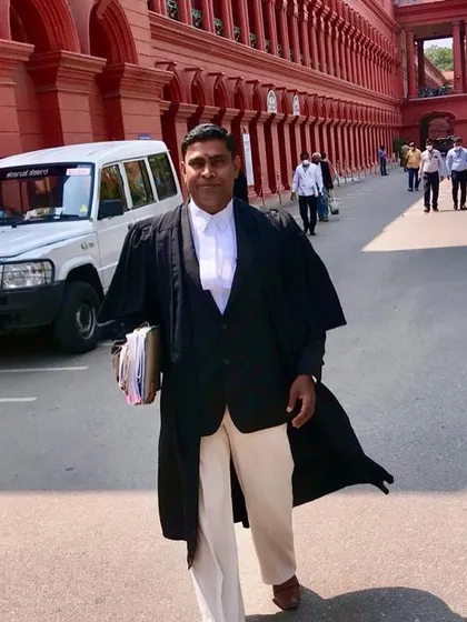 On my way to a court hearing with the necessary case files. I am always prepared to argue my client's position effectively before the family court judges.