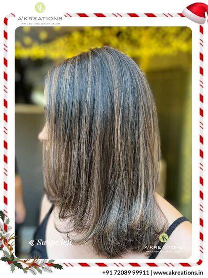 For a more understated look, we offer soft highlights that add just a hint of color and shine, enhancing natural beauty with effortless sophistication.
