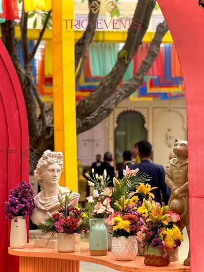 Vibrant Mehendi & Haldi Ceremonies photo 17