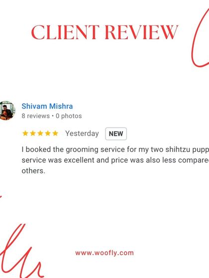 Woofly - At-Home Pet Grooming What Pet Parents Are Saying photo 12