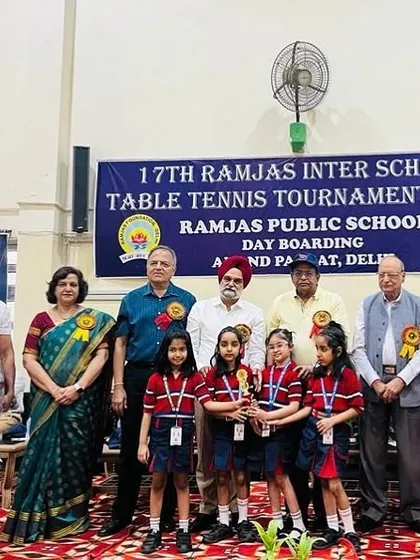 More success from the Ramjas Inter-School Tournament. I am incredibly proud of Shanaya, Shayna, and Shanaya for winning the silver medal. Their teamwork and dedication were outstanding throughout the competition.