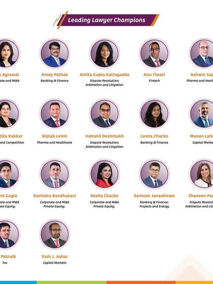 Our 'Leading Lawyer Champions' as ranked by Legal Era, with partners recognized for their excellence in Banking & Finance, Fintech, and Capital Markets.