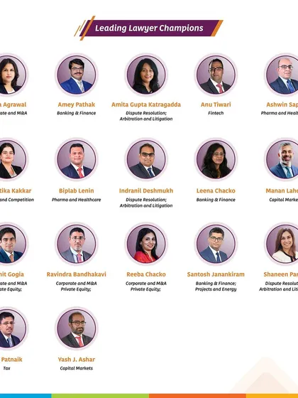 Legal Era has named 17 of our partners as 'Leading Lawyer Champions' in their 2024-2025 rankings, spanning practices from Corporate and M&A to Fintech and Tax.