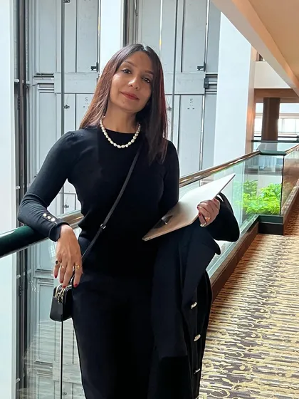 During a work trip to Kentucky, taking a moment between meetings. My practice frequently involves cross-border family law, which requires a deep understanding of legal systems in different countries. It's a field I've grown to enjoy, as it allows me to help clients navigate particularly complex and stressful situations.