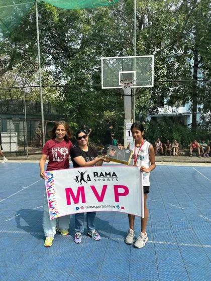 Another MVP from the Rama Sports Nerul tournament. This U-12 player showed exceptional skill and leadership on the court.