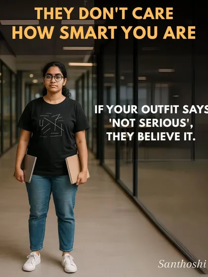 You are brilliant, you are skilled, and your work speaks for itself. But in the first seven seconds of any interaction, before you even speak, your outfit has already made a statement. I help you ensure that statement is "powerful," not "passive."