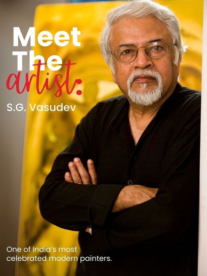 Meet S.G. Vasudev, one of India’s most celebrated modern painters. From the roots of Mysore to the world stage, he has spent decades weaving themes of love, nature, and mythology into timeless forms.