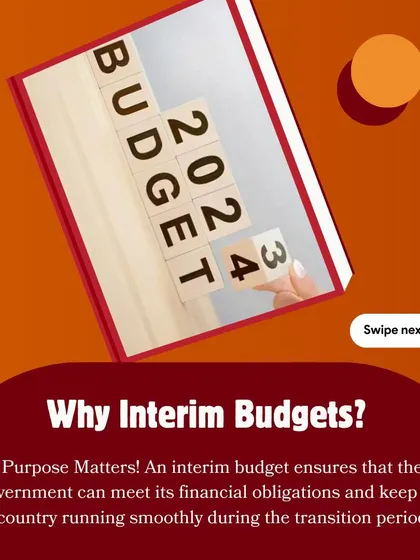 The purpose of an interim budget is to ensure the government can meet its financial obligations, keeping the country running smoothly during a transition period.